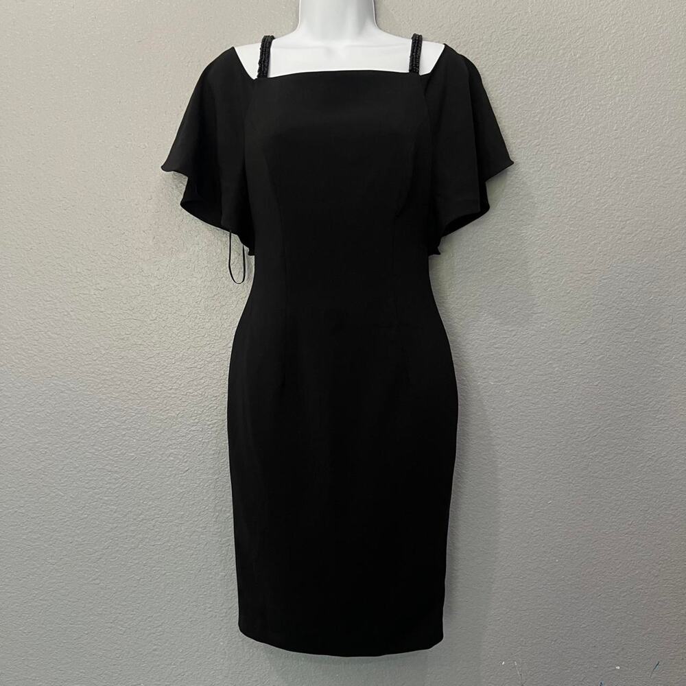 Carmen marc valvo infusion midi dress